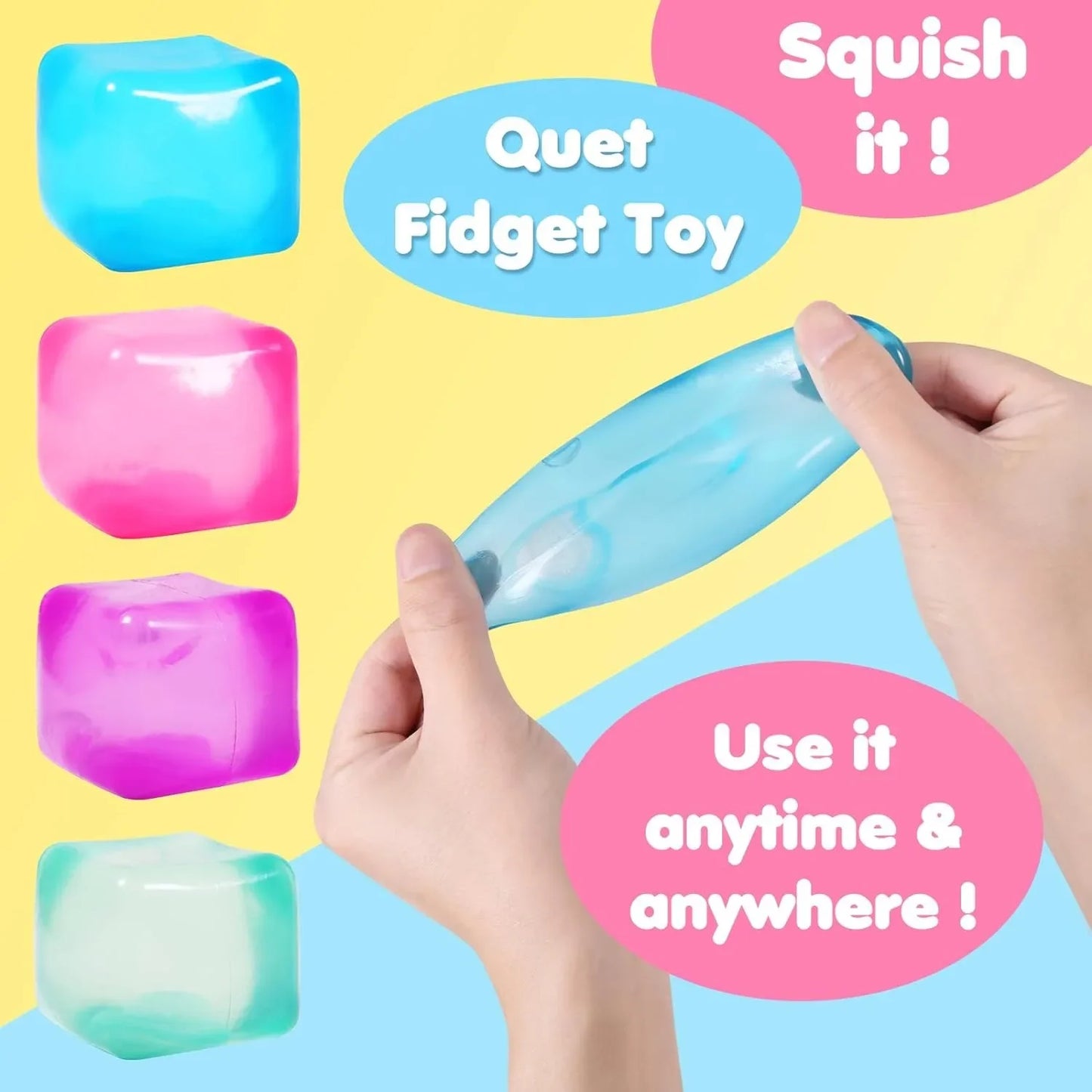 Squishy Ice Cube Toy (2 options)